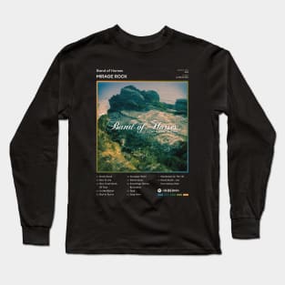 Band of Horses - Mirage Rock Tracklist Album Long Sleeve T-Shirt